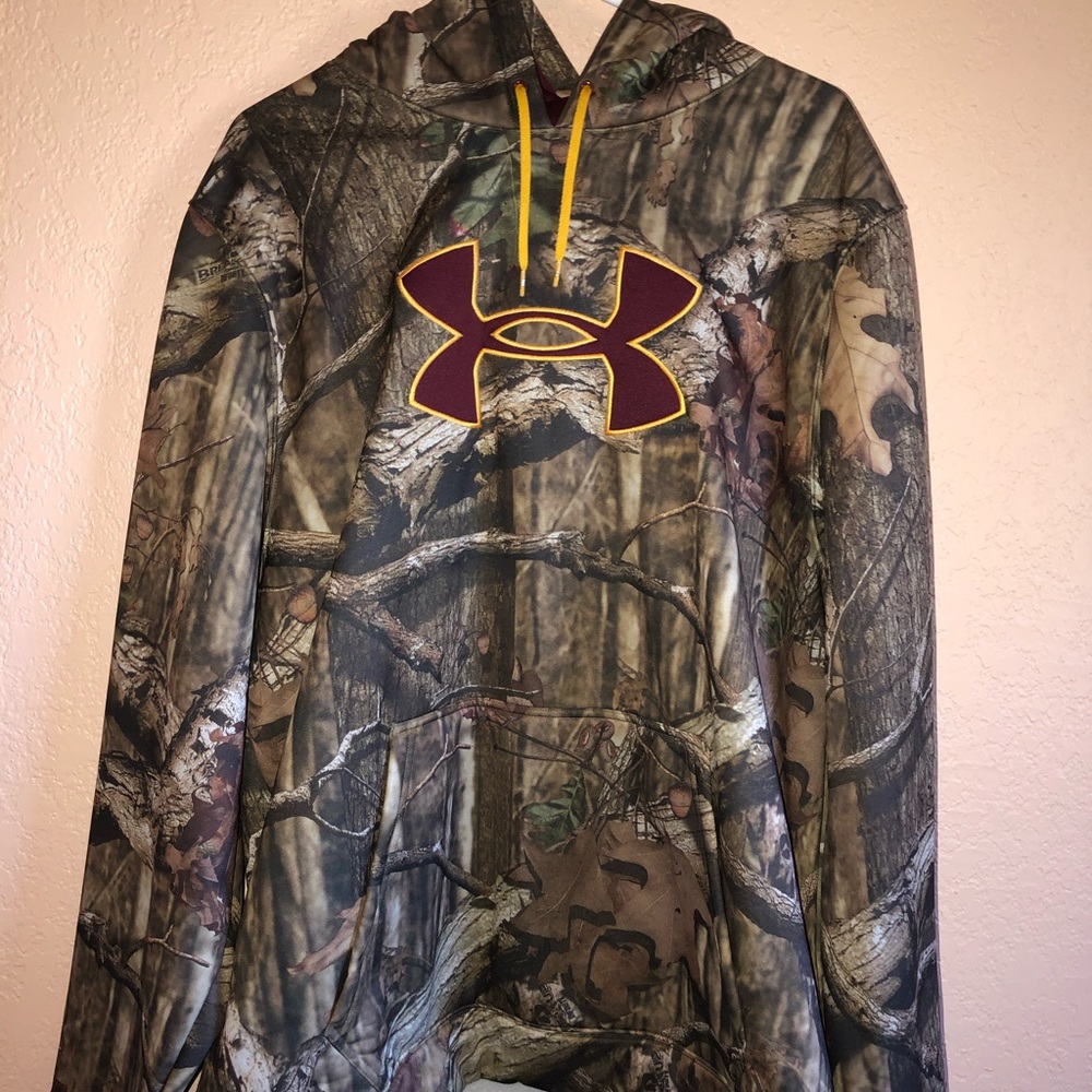 MENS CAMO UA SWEATSHIRT